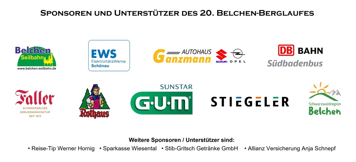 In dieser Darstellung werden die Untersttzer und Sponsoren anhand von Logos abgebildet.