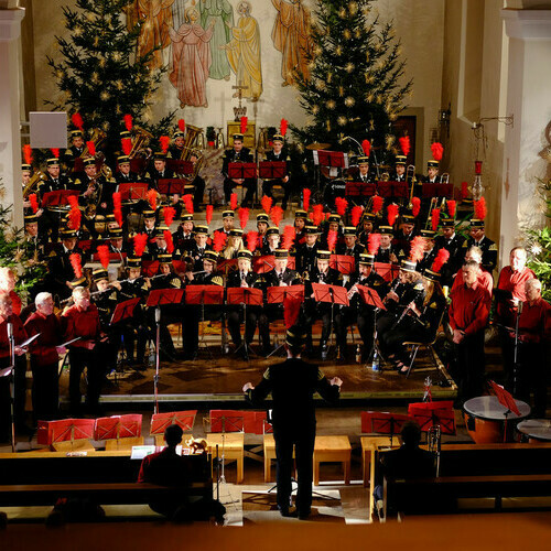 Begmannskapelle Wieden beim Weihnachtskonzert 