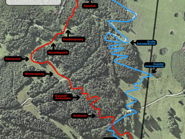 Route des Bikepark am Hasenhorn © Bike Park Todtnau Route des Bikepark am Hasenhorn © Bike Park Todtnau