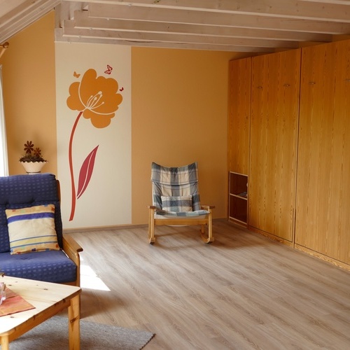 Wohnzimmer mit Schrankbetten - Wohnzimmer mit Schrankbetten -