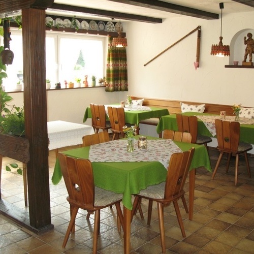 Unser Frühstücks- und Aufenthaltsraum - 