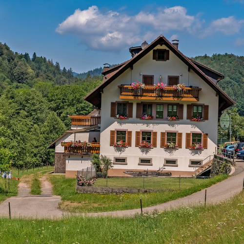 Außenansicht des Landgasthof Hirschen - Außenansicht des Landgasthof Hirschen -