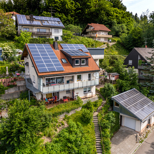Außenansicht des Hauses, in dem sich die Ferienwohnung Traumblick befindet. - Außenansicht des Hauses, in dem sich die Ferienwohnung Traumblick befindet. -